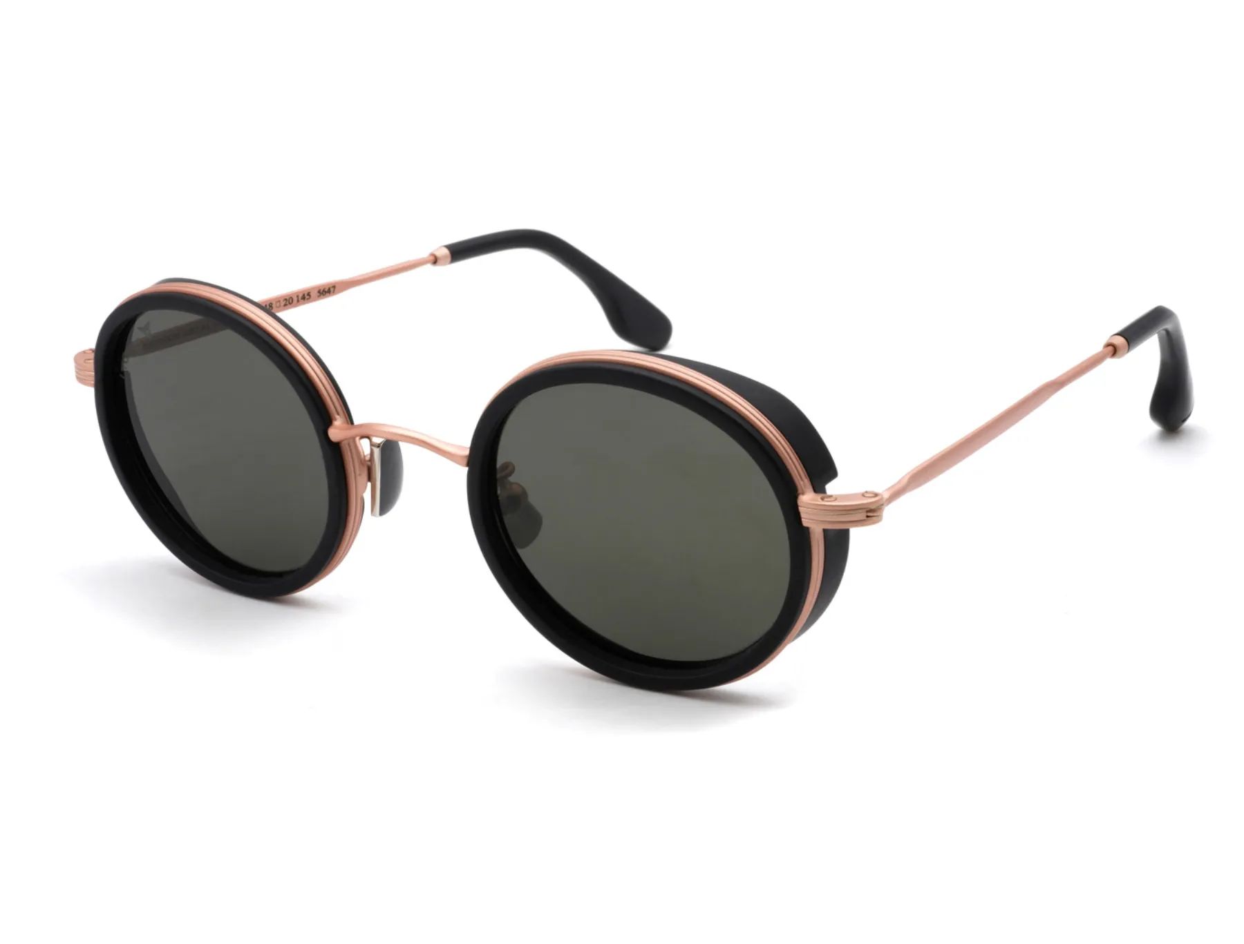 LGR REUNION METAL EXPLORER Brille Black matt & tech copper