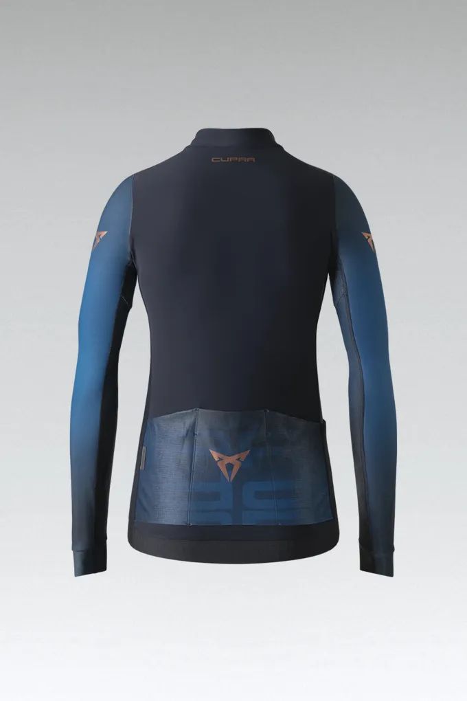 GOBIK x CUPRA Radtrikot langarm, Damen