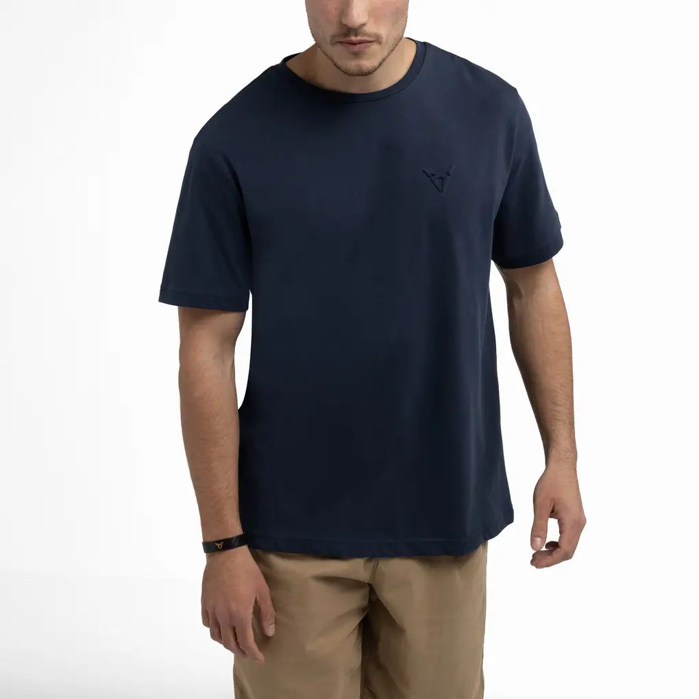 CUPRA EMBOSSED LOGO T-SHIRT Herren, MOONSLATE