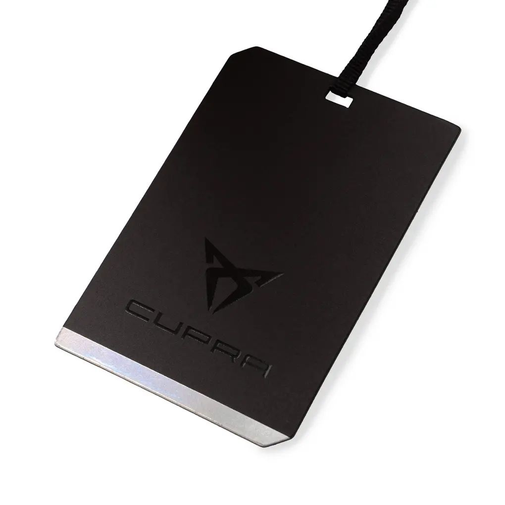 CUPRA Big Logo White Slim Fit Damen