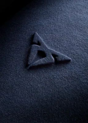 CUPRA EMBOSSED LOGO T-SHIRT Herren, MOONSLATE