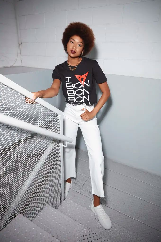 CUPRA I LOVE BCN Black T-Shirt – UNISEX