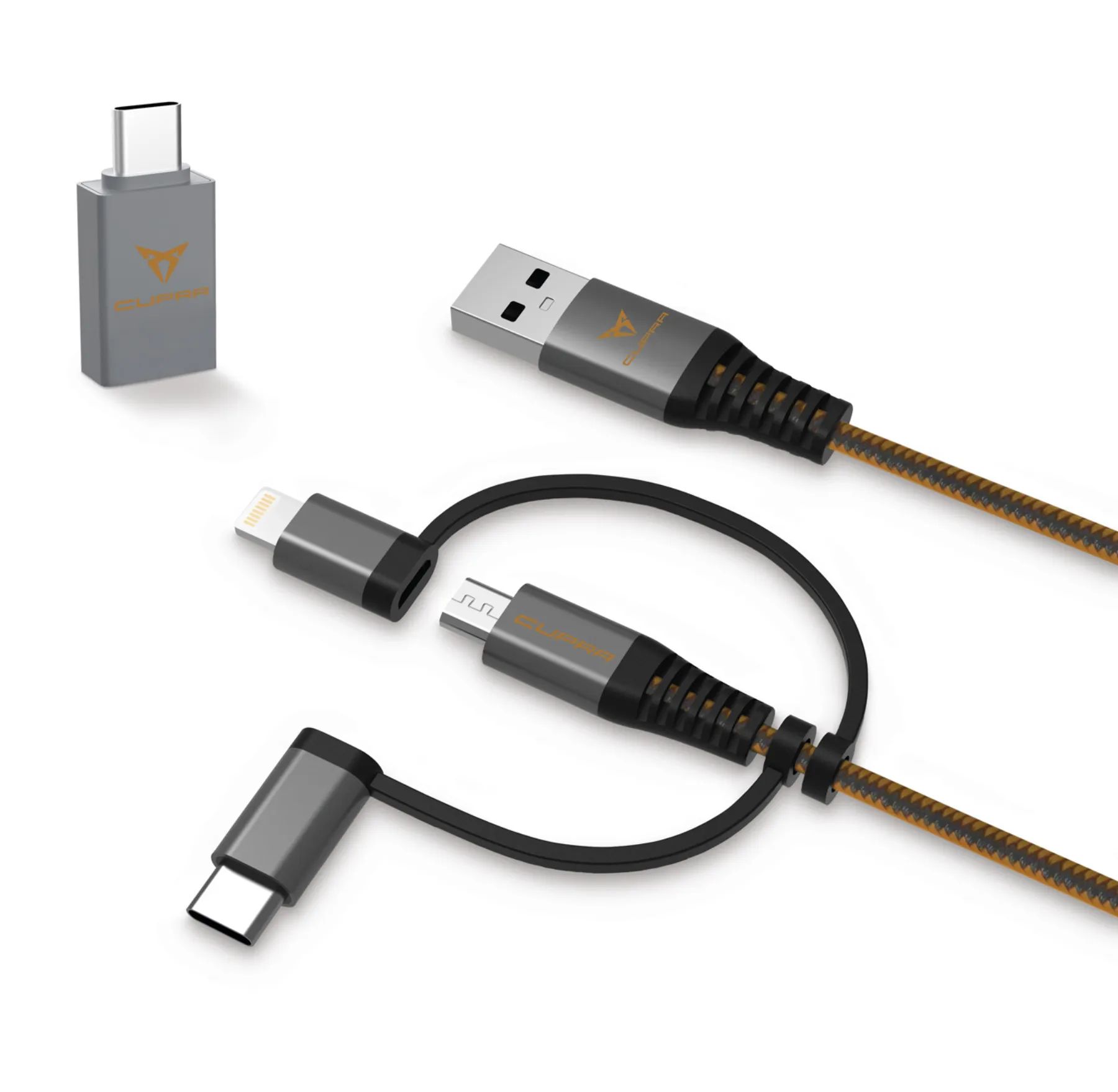 CUPRA 3-in-1-Kabel: Lade- und Datenübertragung