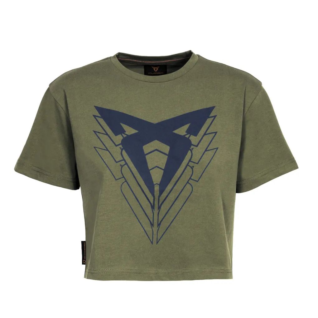 CUPRA BIG LOGO T-SHIRT Damen, RIO GREEN