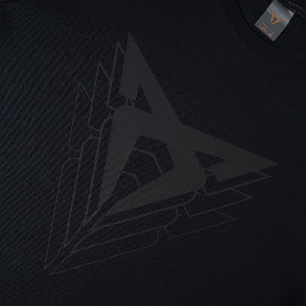CUPRA Big Logo Schwarz T-Shirt Herren