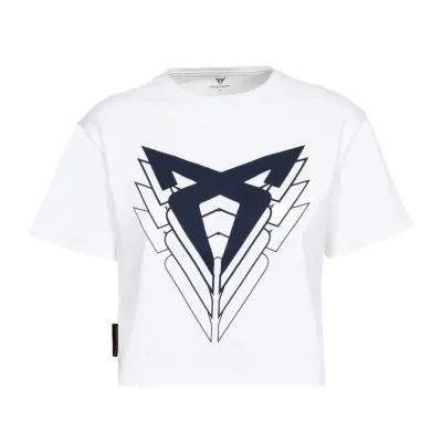 CUPRA BIG LOGO T-SHIRT Damen, WHITE
